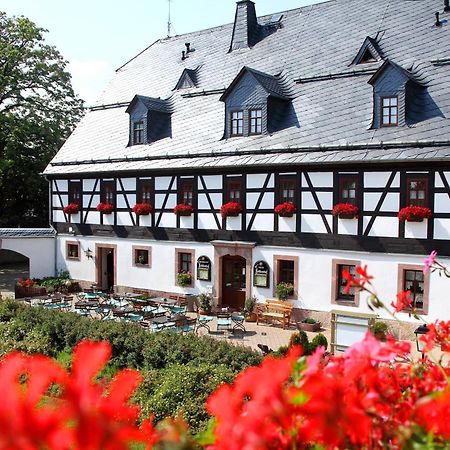 Hotel Folklorehof ケムニッツ エクステリア 写真